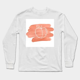 peachy peach Long Sleeve T-Shirt